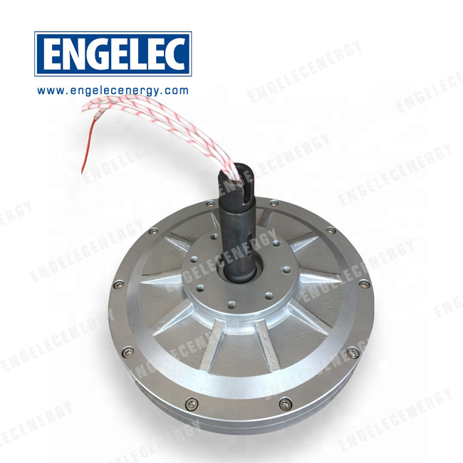 ENM-0.5K-350R Disc Coreless Generator Outer Rotor 500W 350RPM Dia. 265MM Permanent Magnet Generator